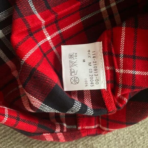 Brand NewINGNI Checkered Long Sleeve Shirt - Picture 4 of 5